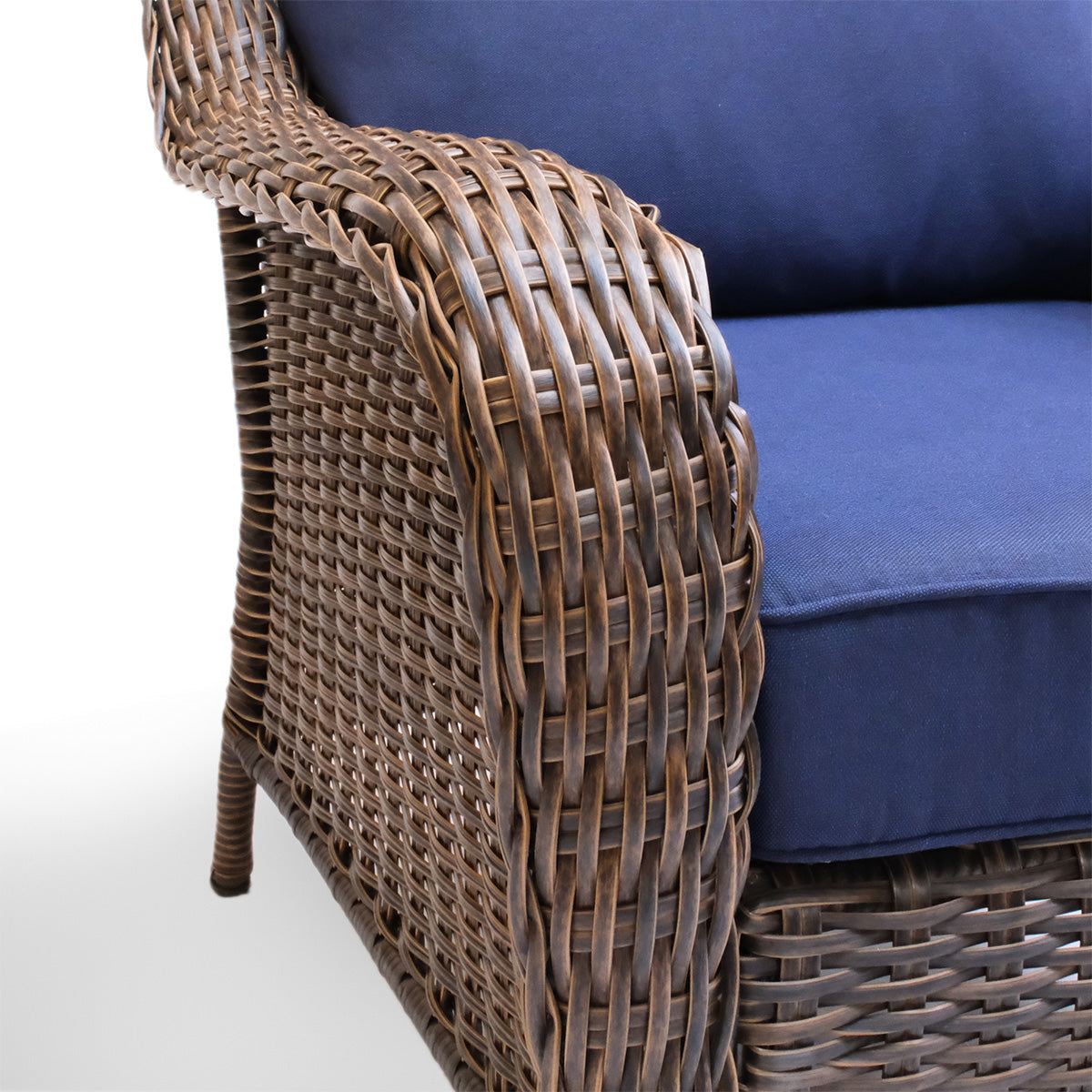 Cambridge Wicker Outdoor Loveseat - AURABAGS SHOP