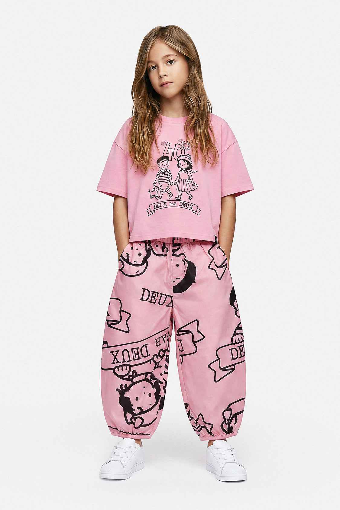 40Th Anniversary Graphic T-Shirt Soft Pink