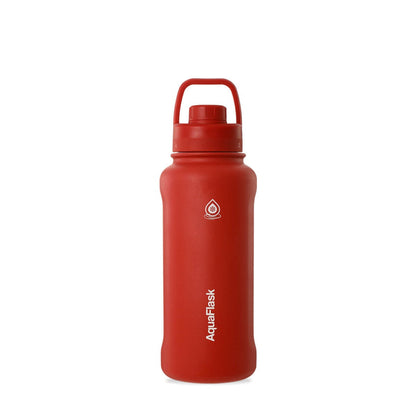 AquaFlask 935ml (32oz) Vakuumisolierte Flasche – Edelstahl, Auslaufsicher