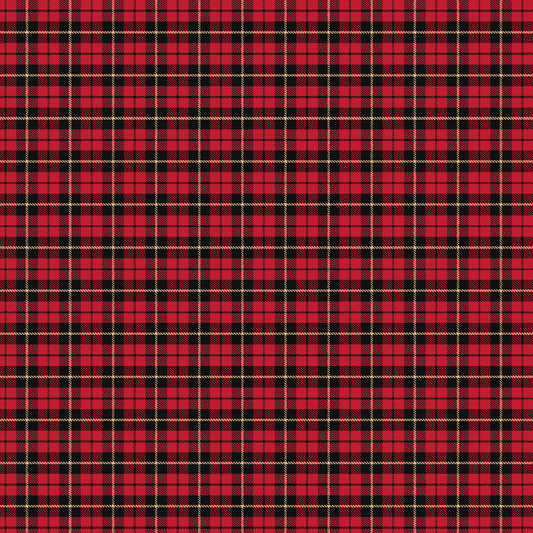 Christmas Plaid Adhesive Vinyl Pattern 2