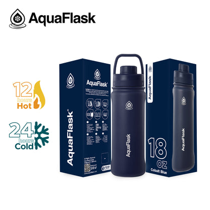 AquaFlask Original Vakuumisolierte Wasserflaschen 530ml (18oz)