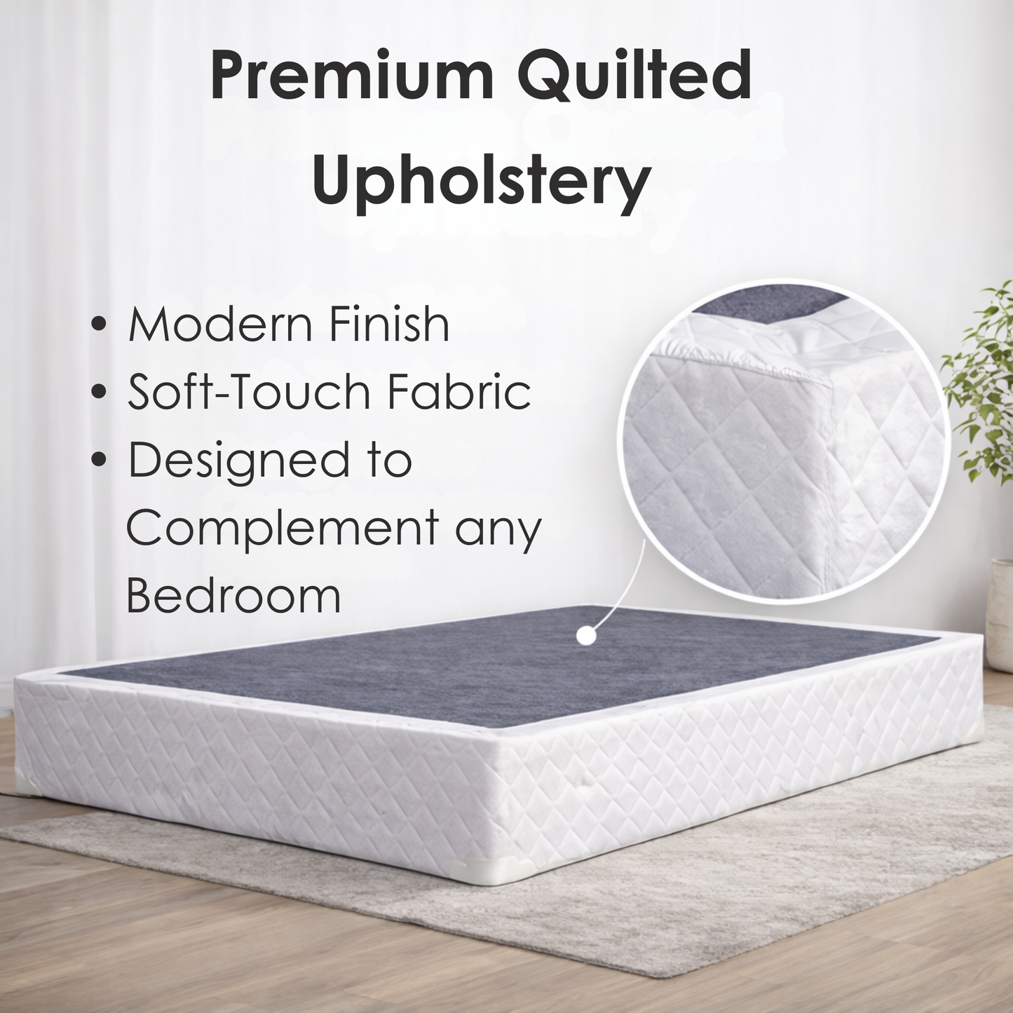 UltraFlex® SERENITY Mattress and BoxSpring Set Orthopedic, Premium Smart Gel Infused Memory Foam, Eco-friendly Mattress (Made in Canada)