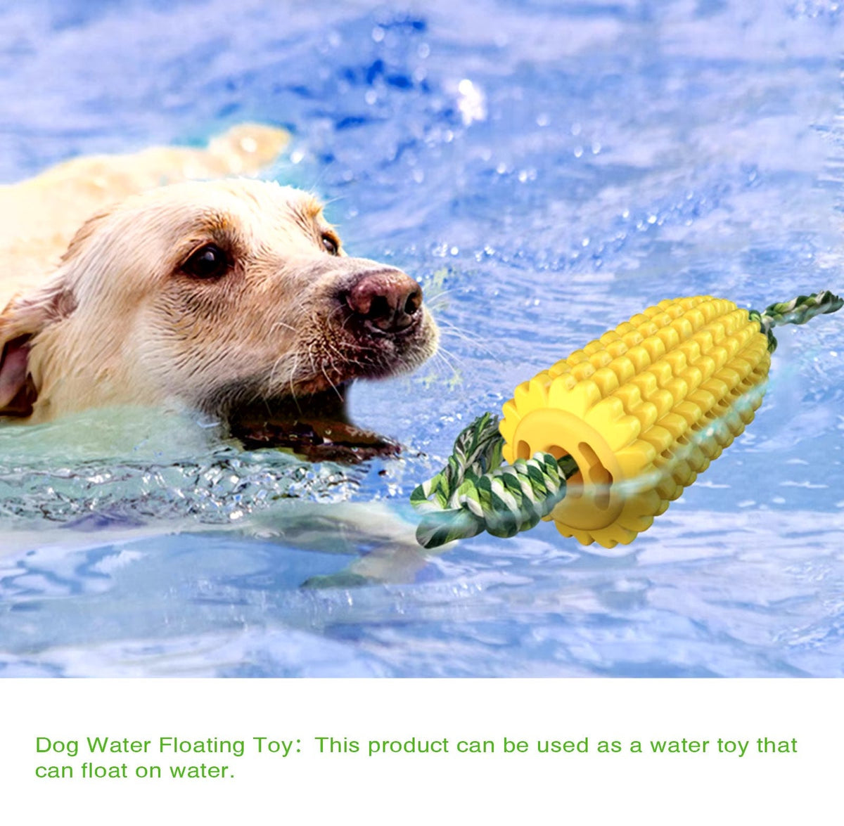 Corn Dog Chew Toy for Aggressive Chewers
