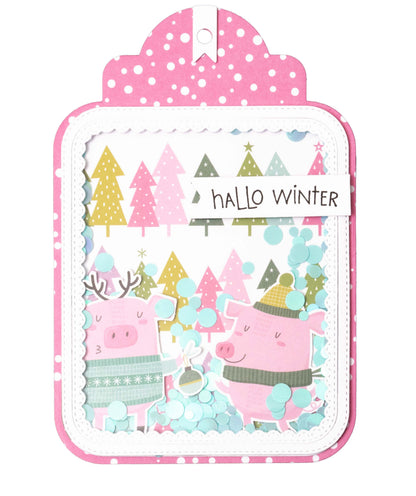 CCL Paper Assortment Set Frenkie's Xmas Friendz 210x297x3mm 12 SH nr.16