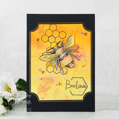 Creative Expressions Bonnita Moaby Queen Bee A5 Clear Stamp Set