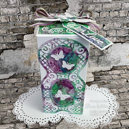 Creative Expressions Jamie Rodgers Cherry Blossom Flower & Flourish Corner Craft Die