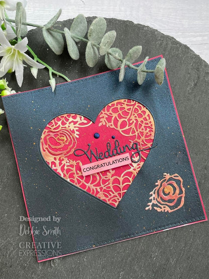 Creative Expressions Paper Panda Roses In Bloom Craft Die