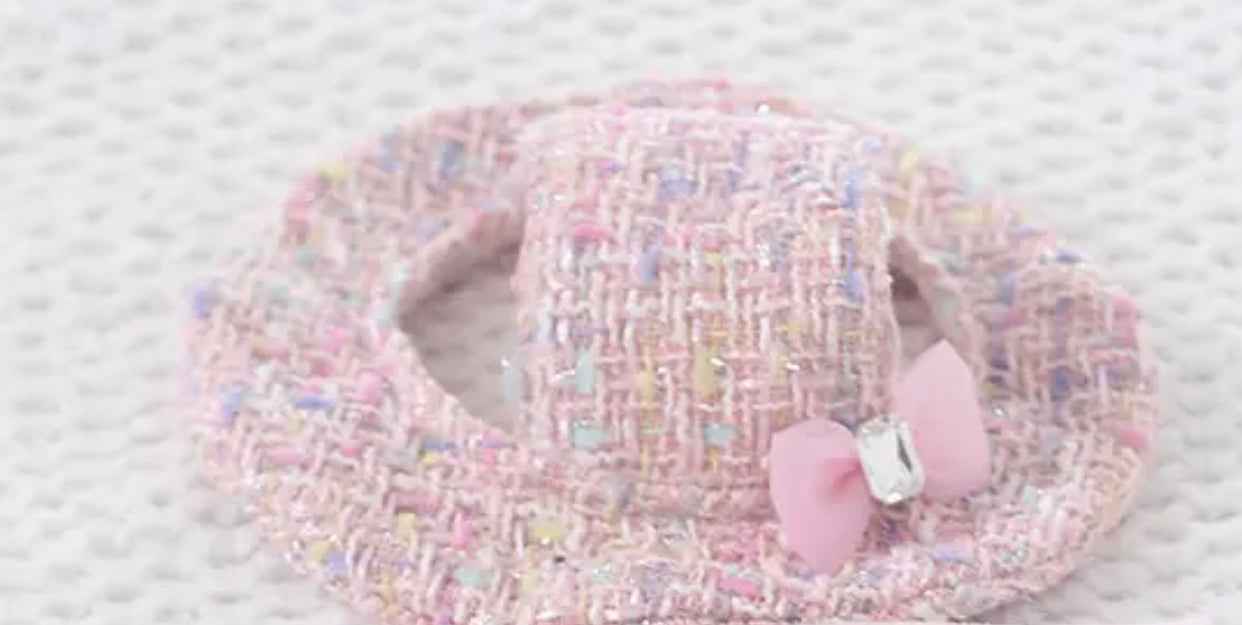 Dog Hat | Coco Tweed Dog Hat