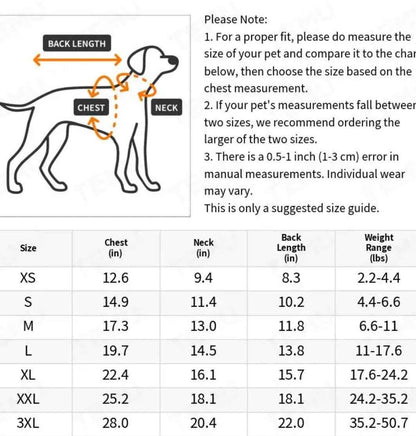 Tyson Dog Jacket | Dog Jacket for Cold Weather