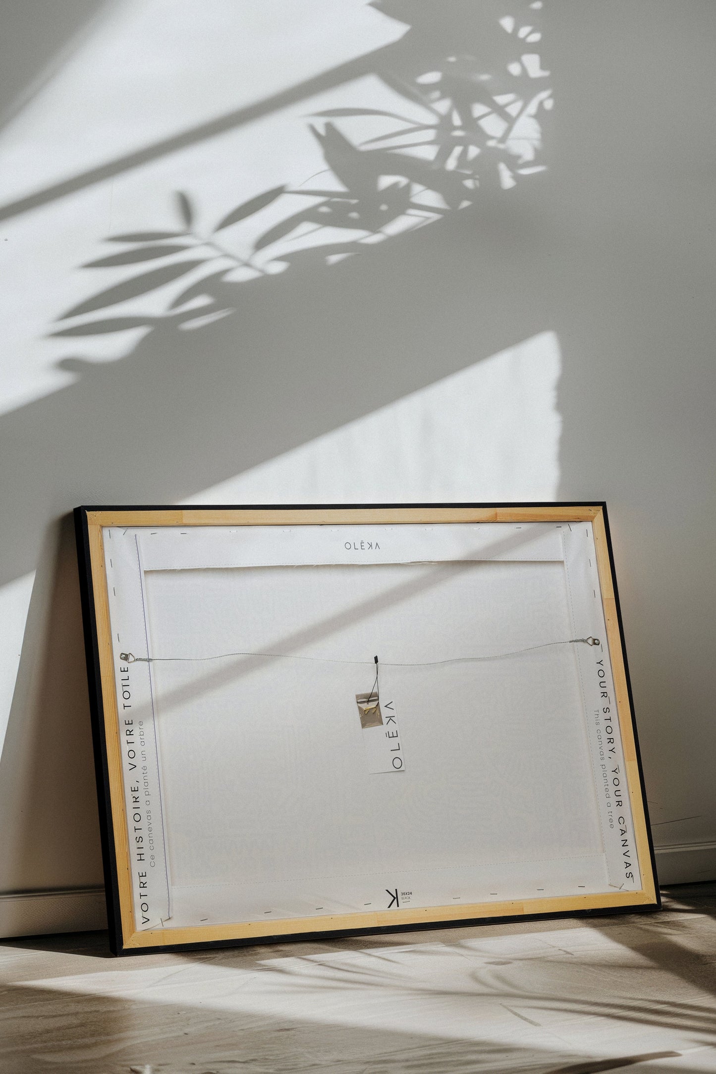 FLEURS DE SAISON, Oeuvre sur toile étirée