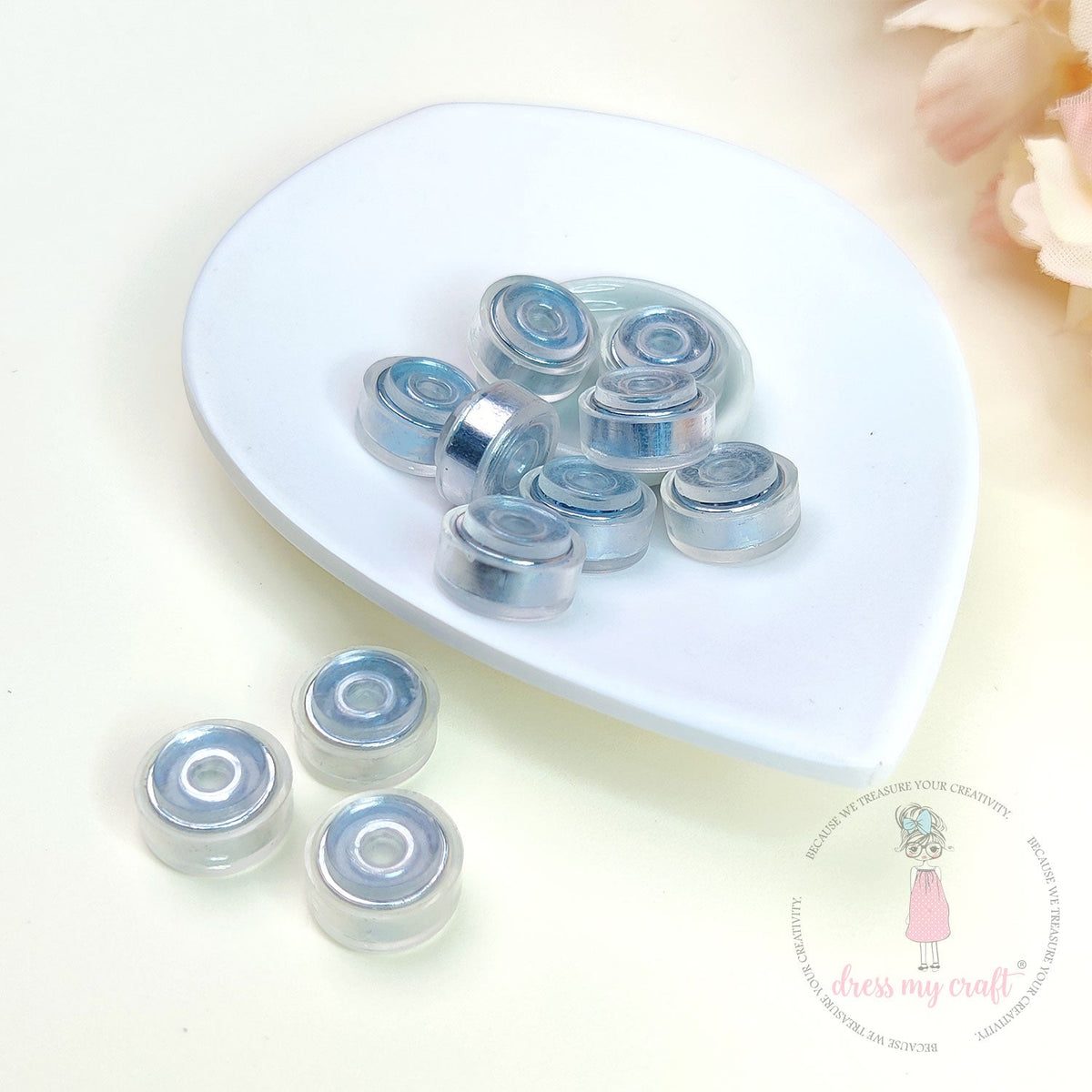 Dress My Craft - Transparent Spinners