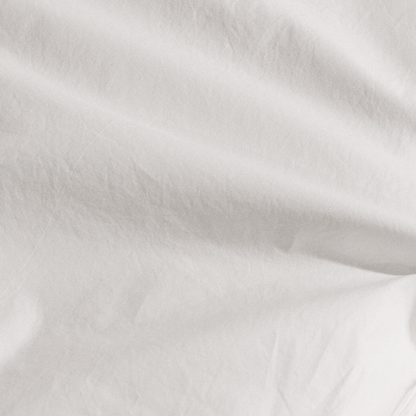Washed Percale Duvet Cover
