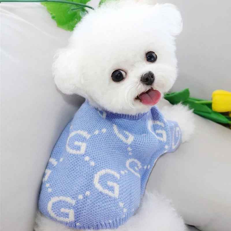 GiGi Sweater – Luxury Knit Streetwear for Dogs
