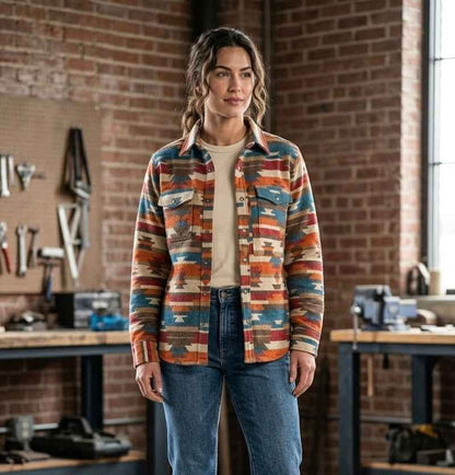 Orange and Blue Grand Canyon Jacket (unisex)