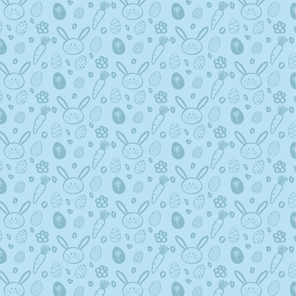 Easter Sketch Adhesive Vinyl