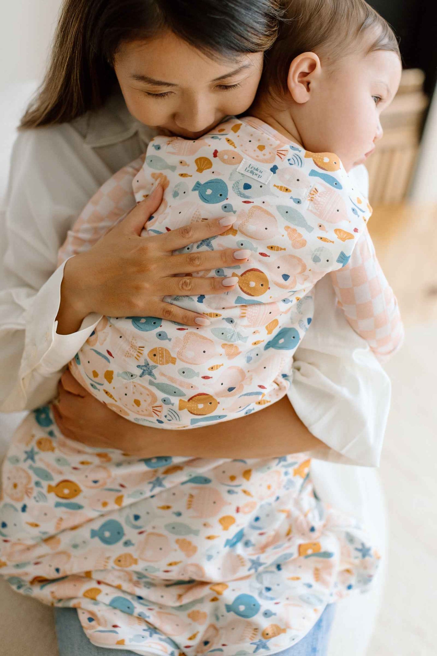 Baby Sleep Sack TENCEL™ 1.0 TOG - Sun Kissed Shoal