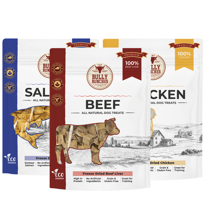 Freeze Dried Flavour Bundle 100g / 3.5oz x3