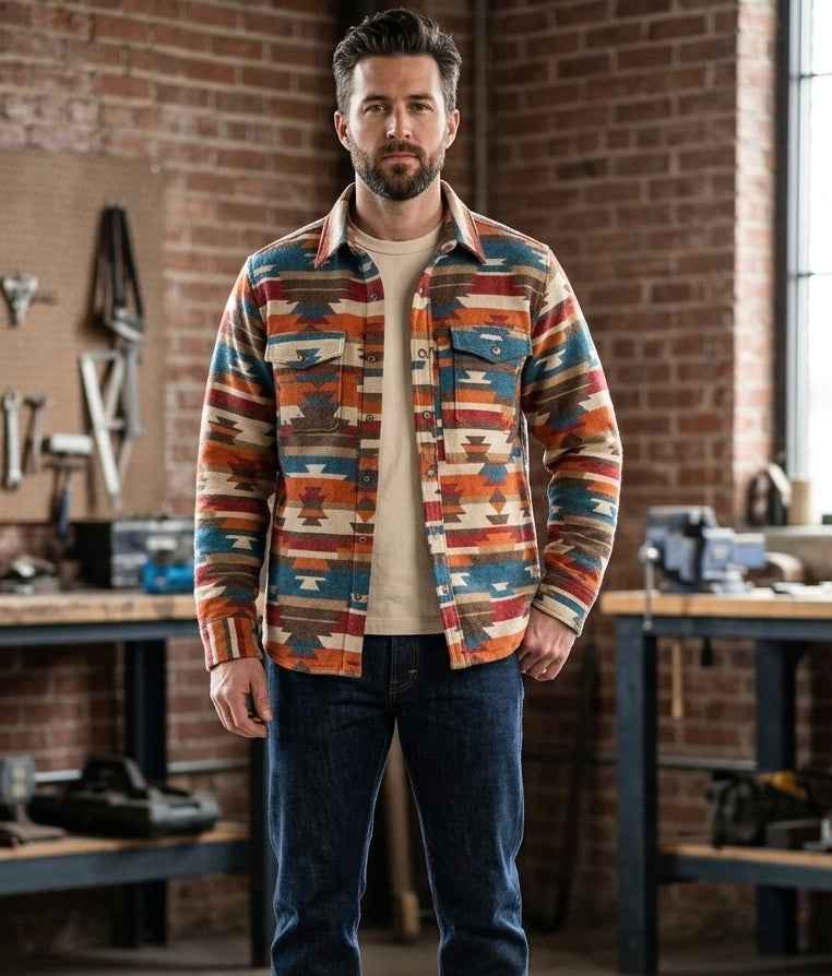 Orange and Blue Grand Canyon Jacket (unisex)