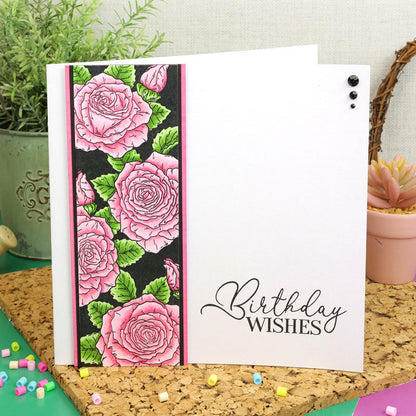 For The Love Of Stamps - Radiant Roses