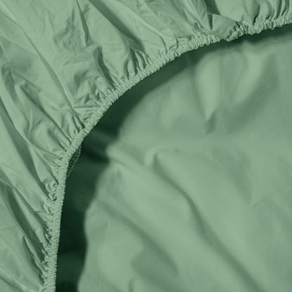 Washed Percale Fitted Sheet