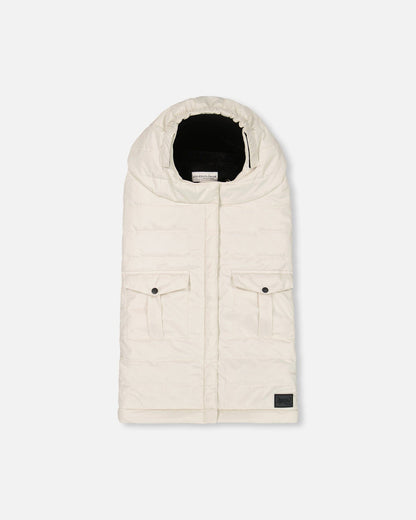 Evolutive Baby Footmuff Silver White
