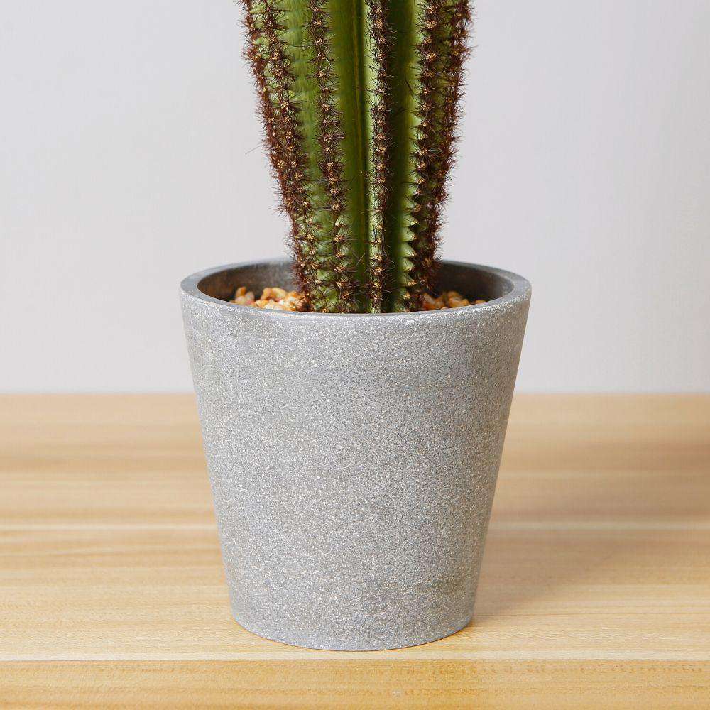 Goza Artificial Cactus Tree Potted Plant 9"