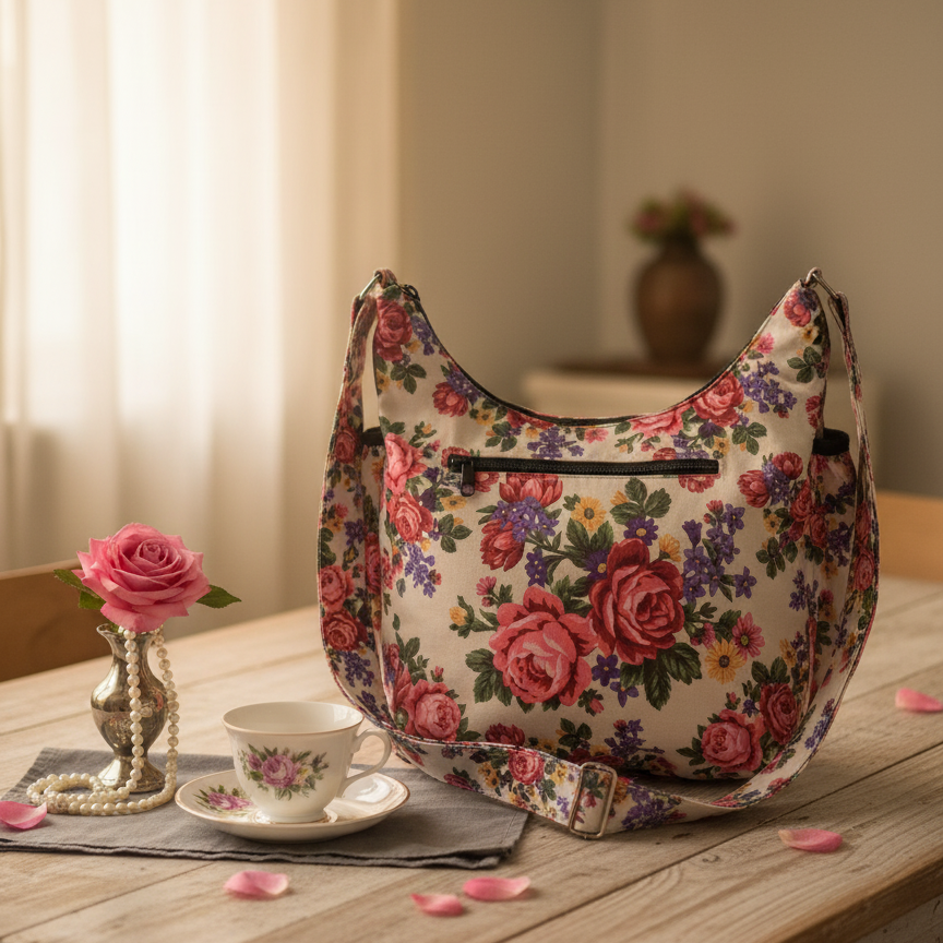 Beige  Kookum Crossbody Bag