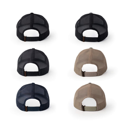 MOM - Leather Patch Trucker Hat