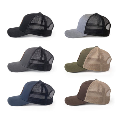 Saskatchewan Leather Patch Trucker Hat