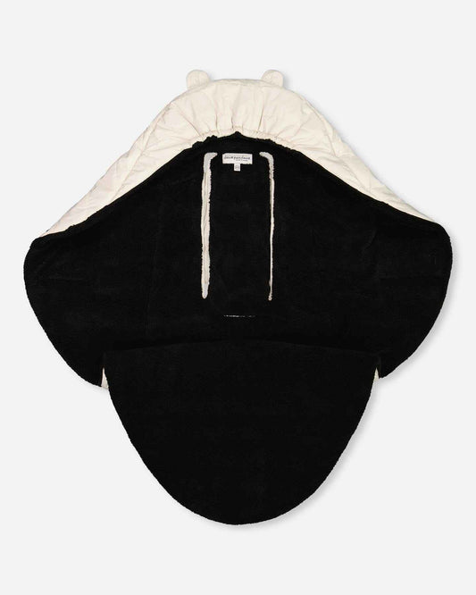 Snugly Baby Wrap Designed For Car Seat And Stroller Off-White