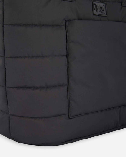 Diaper Bag With Changing Mat Black