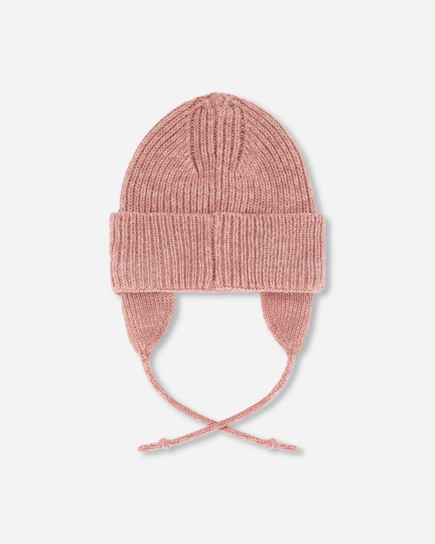 Baby Mid-Season Knit Hat Dusty Pink