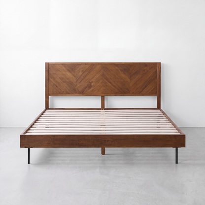 Alander Solid Wood Bed Frame