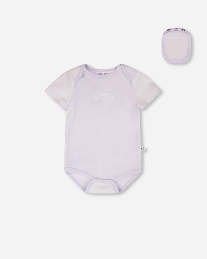 Evolutive Cotton Jersey 3 Pack Onesie White