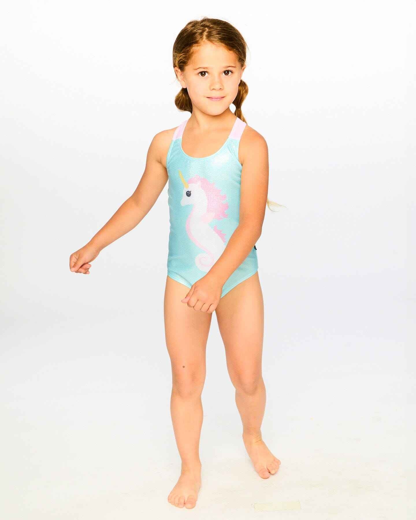 One-Piece Swimsuit Aqua