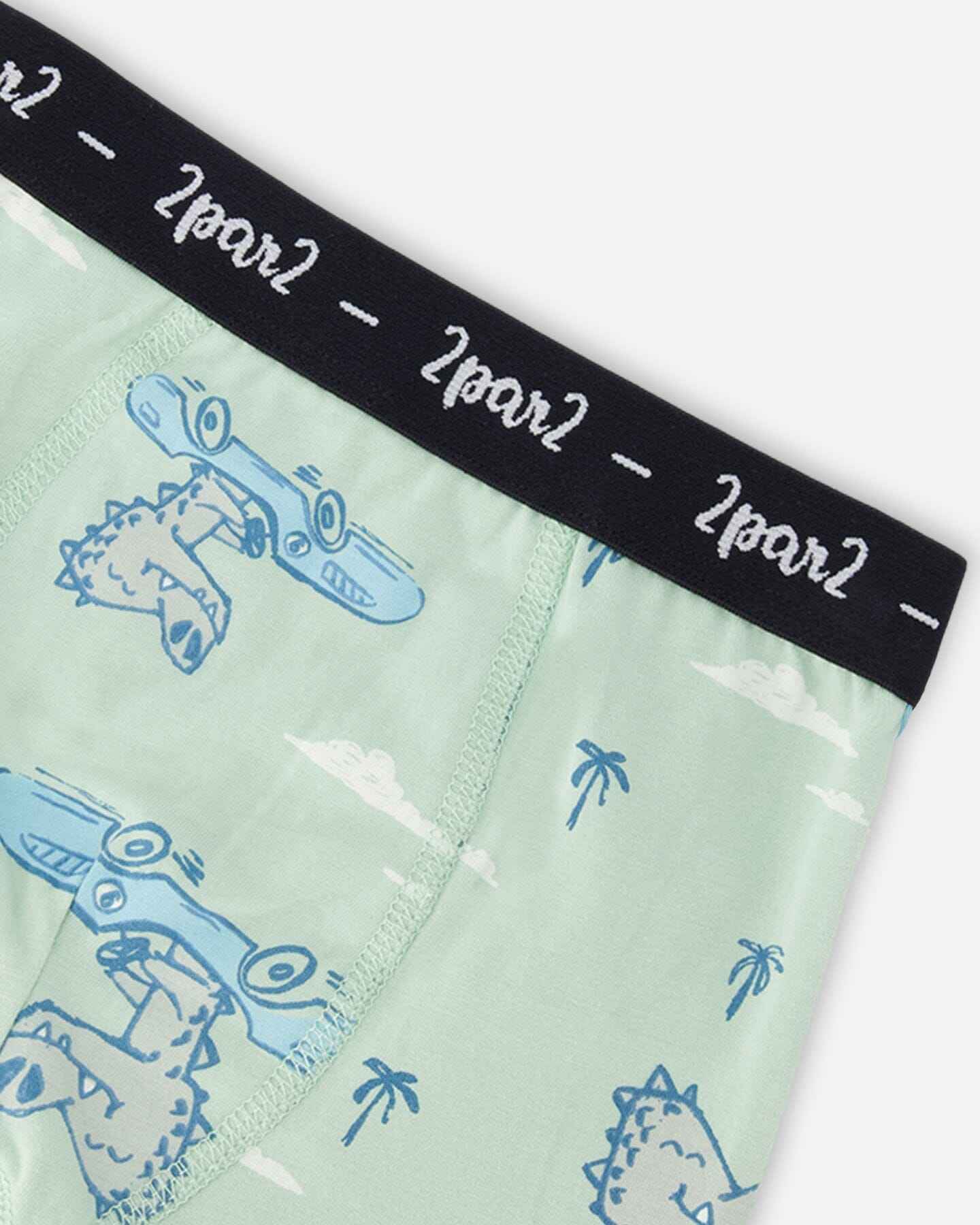 Organic Cotton Printed Boxers Pack Of 3