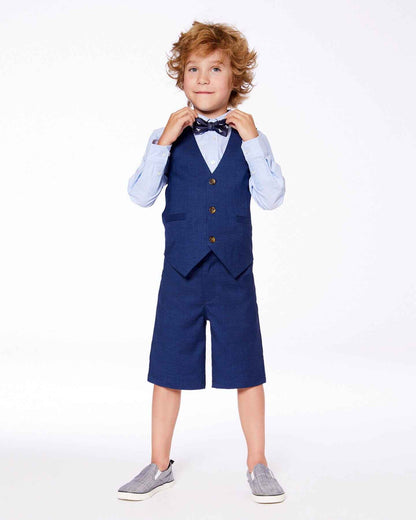 Elegant Vest Blue