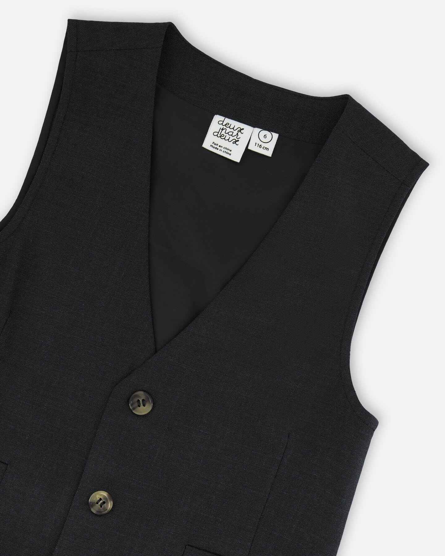 Elegant Vest Black