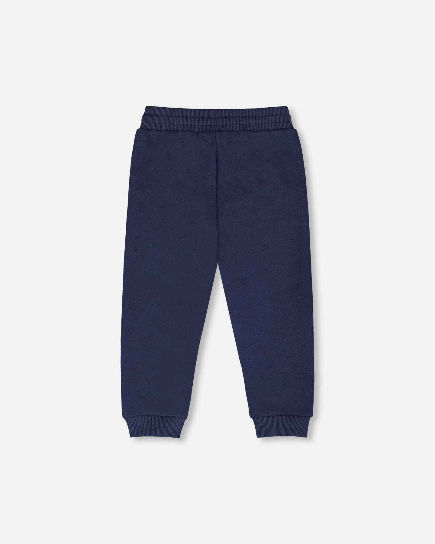 French Terry Pants Blue