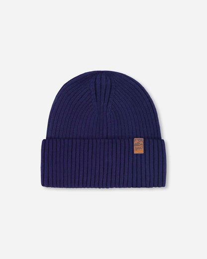 Knit Hat Navy Blue