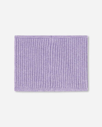 Knit Neckwarmer Lavender