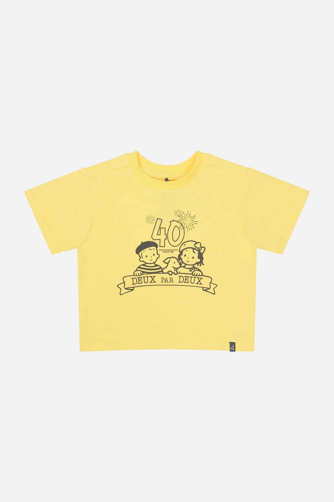 40Th Anniversary Graphic T-Shirt Honey Yellow