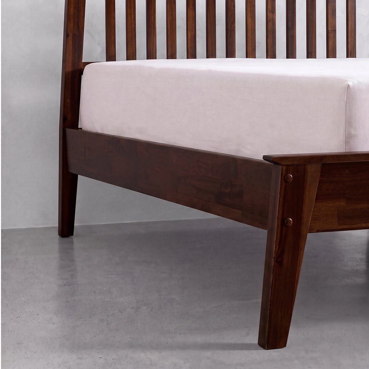 Kaylin Solid Wood Bed Frame