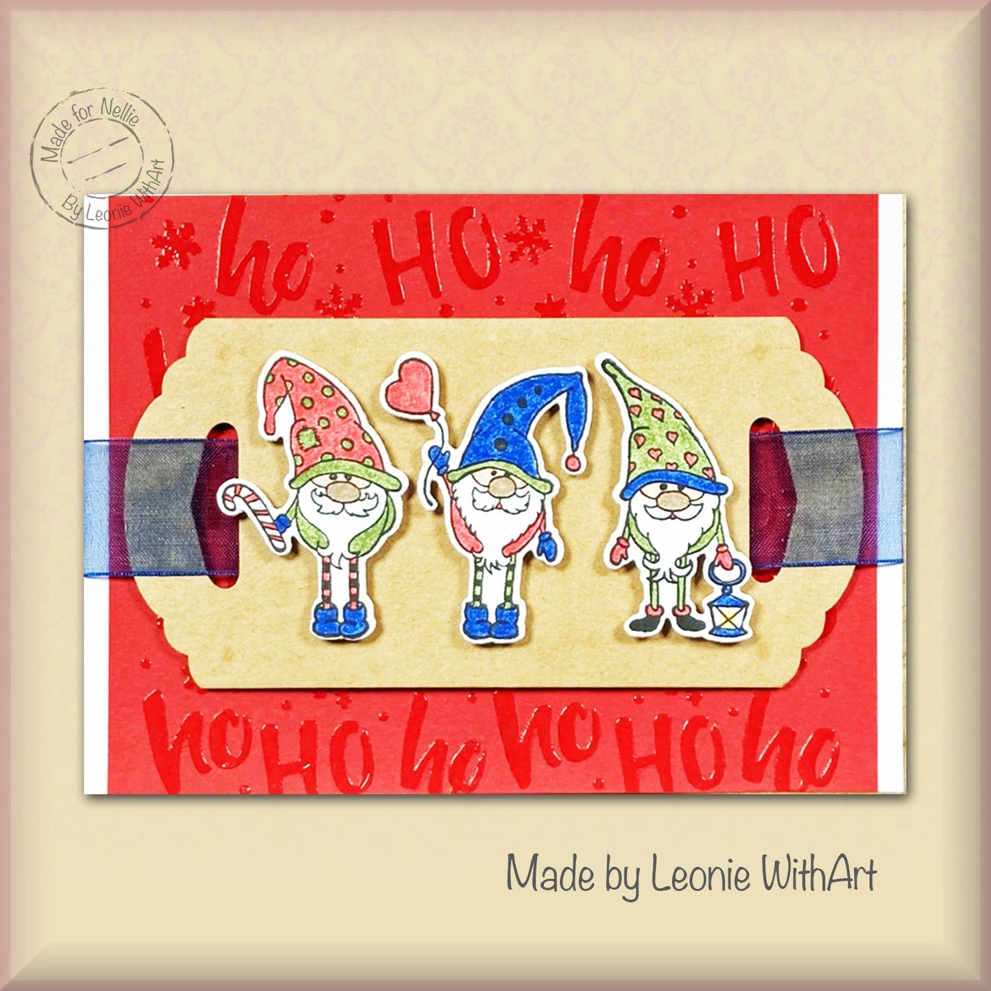 Die & Clear Stamp Set - Xmas Gnome Serie Candystick