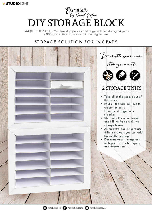 HEN DIY Storage Block Ink Units Essentials 210x294x5mm 24 SH nr.57
