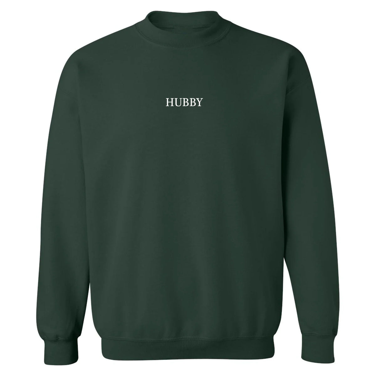 Crewneck "HUBBY" brodé
