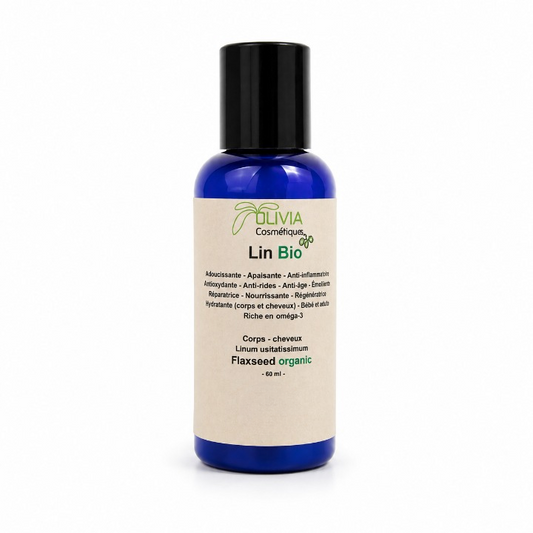 Huile de lin biologique