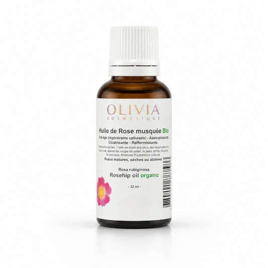 Huile de rose musquée biologique