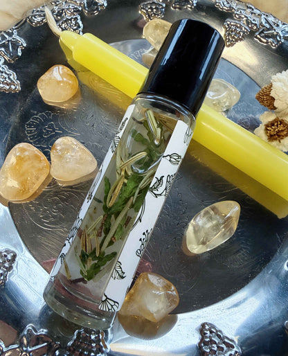 Crown of Success Crystal Infused Ritual Oil