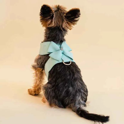 Pink Rhinestone Dog Harness & Leash Set